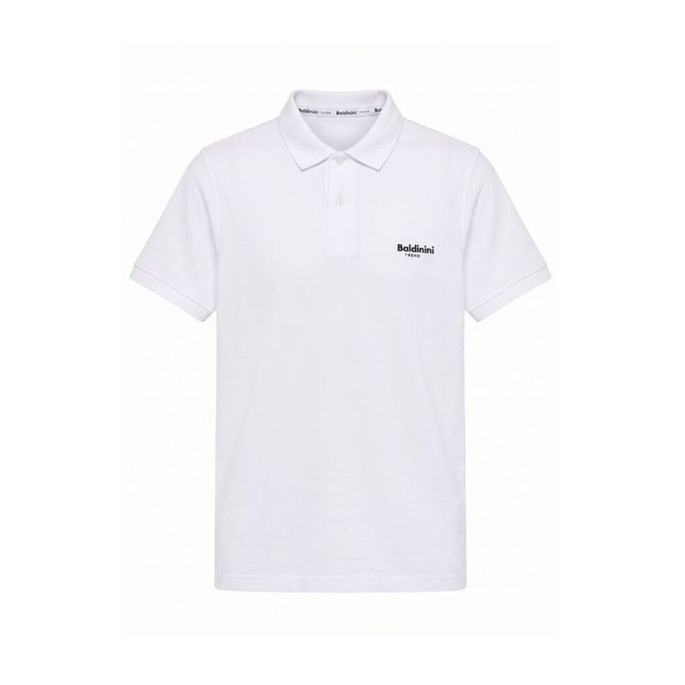 Baldinini Trend White Cotton Men Men's Polo